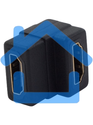 Адаптер аудио-видео HDMI (f)/HDMI (f) черный