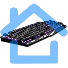 Игровая клавиатура черная Mad Catz S.T.R.I.K.E. 4 (Cherry Red Switch, RGB подсветка, аллюминиевая рама, USB)