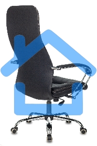 Кресло руководителя Бюрократ CH-608SL/ECO черный искусственная кожа крестовина металл хром