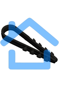 Дюбель хомут Iek UHH36-11-18-100 11-18мм нейлон черный (100шт) ИЭК