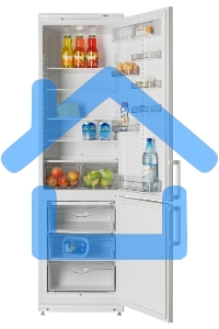 Холодильник Atlant ХМ-4026-000 белый двухкамерный 272/101л морозилка снизу