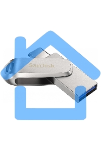 Флешка USB 512Gb SanDisk Ultra Dual Drive Luxe, USB 3.1 - USB Type-C
