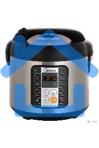 Мультиварка Midea MPC-6032 Мощность 850 Вт, Емкость чаши 5 литров, 11 автоматических программ, Режим МУЛЬТИПОВАР, автоподогрев, Сенсорное управление, Таймер на 24 часа, Съемная чаша, Книга на 80 рецептов в подарок, Набор принадлежностей в комплект