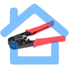 Монтажный инcтрумент Gembird T-568 Универсальные клещи для обжима и разделки кабеля RJ-11 (6p4c/6p2c), RJ-12 (6p6c), RJ-45 (8p8c) 