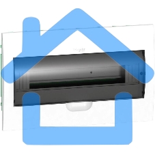 Бокс СП EASY9 встраив. с прозрачной дверью 1ряд 18мод. SchE EZ9E118S2FRU