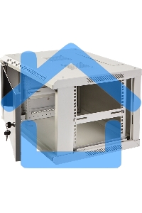 Шкаф коммутационный Lanmaster (TWT-CBWPG-6U-6X4-GY) 6U 600x400мм пер.дв.стекл 60кг серый