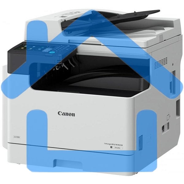 МФУ лазерное Canon imageRUNNER 2425i RADF (4293C004), A3, ч/б, печ. 25 стр/мин (A4 ч/б), 12 стр/мин (A3 ч/б), скан. до 35 стр/мин (ч/б) 25 стр/мин (цвет), 600x600dpi, USB, WiFi, 10/100/1000Base-T Gigabit Ethernet, без тонера.