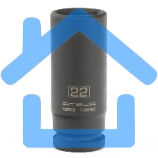 Головка ударная удлиненная шестигранная, 22 мм, 1/2