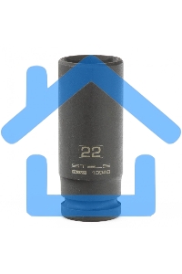 Головка ударная удлиненная шестигранная, 22 мм, 1/2