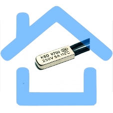 Термостат биметаллический KSD9700 5А/110 С нормально разомкнутый