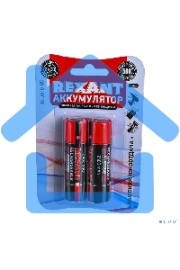 Аккумулятор 18650 unprotected Li-ion 2400 mAH 3.7 В Rexant
