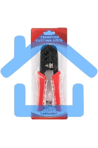 Монтажный инcтрумент Gembird T-568 Универсальные клещи для обжима и разделки кабеля RJ-11 (6p4c/6p2c), RJ-12 (6p6c), RJ-45 (8p8c) 