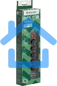 Сетевой фильтр Defender 3M DFS 753 5OUTL.