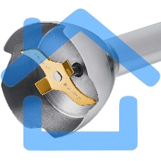 Блендер погружной Polaris PHB1591L Silent металлик 1500Вт