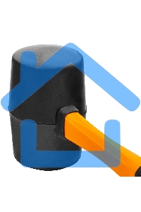 Киянка резиновая, 680г, черная резина, фибергласовая рукоятка Sparta