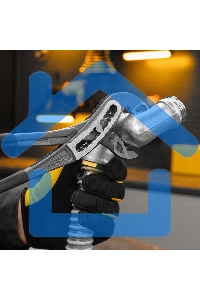 Клещи переставные Denzel обливные рукоятки, 300 мм