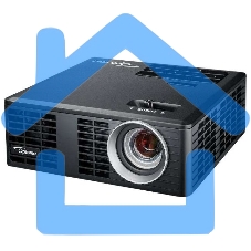 Проектор Optoma ML750e (DLP, LED, WXGA 1280x800, 700Lm, 15000:1, HDMI, USB, MHL, MicroSD, 1x1W speaker, 3D Ready, led 20000hrs, черный, 0.38kg)