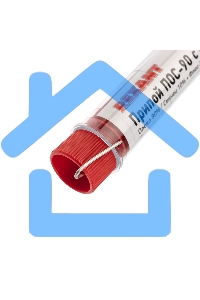 Припой с канифолью ПОС-90 Rexant, 10 г, Ø1.0 мм, (олово 90%, свинец 10%), колба