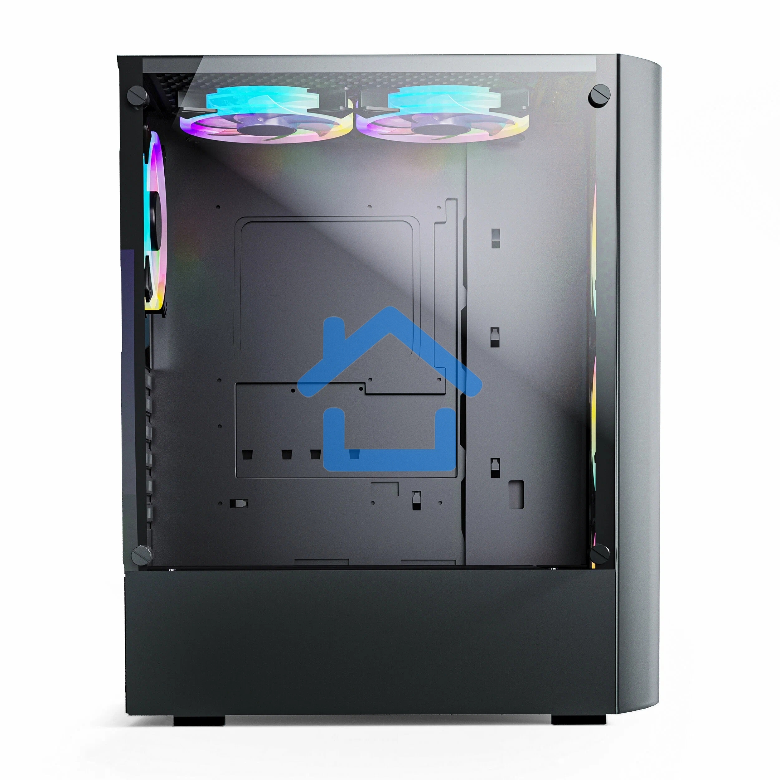 Компьютерный корпус ABR GQ-3 (8017) (USB 3.0X1 + USB 2.0 X2+audio)