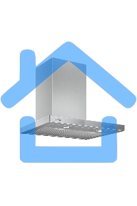 Вытяжка каминная Elikor Квадра 60Н-430-К3Д нержавеющая сталь, 60 см, 430 куб. м/ч, 54 дБ