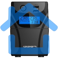 Источник бесперебойного питания Ippon Back Power Pro II 600 360Вт 600ВА черный