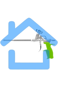 Пистолет для монтажной пены СИБРТЕХ 