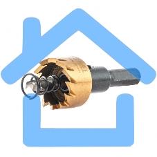 Коронка по металлу Denzel HSS, 22 мм, нитридтитановое покрытие