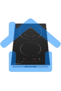 Индукционная варочная панель Maunfeld EVSE292FDBK черный