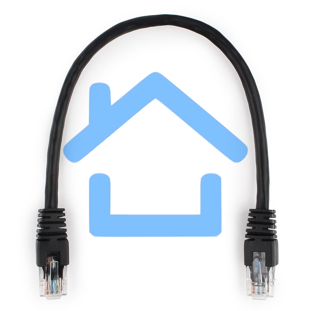 Патч-корд UTP Cablexpert PP6U-0.25M/BK кат.6, 0.25м, литой, многожильный черный