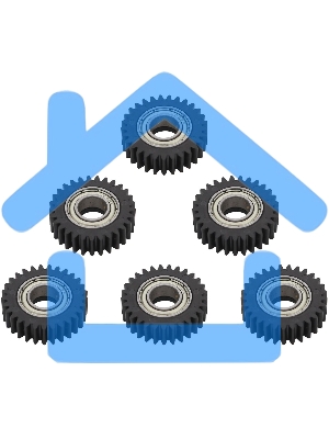 Шестерня CET7493N (302F925080, 2F925080) для Kyocera Ecosys P2035d/2135dn/M2030dn/2035dn/2530dn