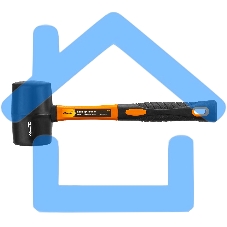 Киянка резиновая, 680г, черная резина, фибергласовая рукоятка Sparta