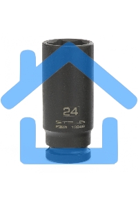 Головка ударная удлиненная шестигранная, 24 мм, 1/2