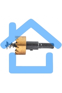 Коронка по металлу Denzel HSS, 25 мм, нитридтитановое покрытие