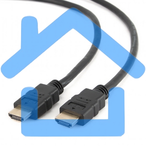 Кабель Cablexpert HDMI CC-HDMI4-6, 19M/19M, v2.0, медь, позол.разъемы, экран, 1.8м, черный, пакет
