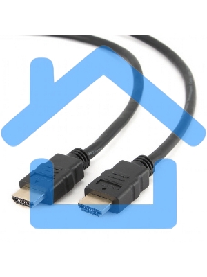Кабель Cablexpert HDMI CC-HDMI4-6, 19M/19M, v2.0, медь, позол.разъемы, экран, 1.8м, черный, пакет