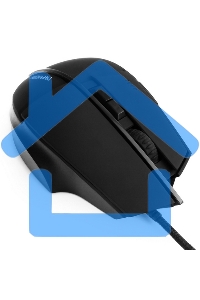 Мышь проводная Гарнизон GM-740G черный, 3200 dpi, USB, кнопки - 7