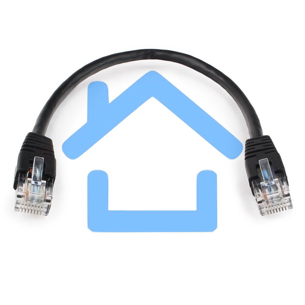 Патч-корд UTP Cablexpert PP6U-0.25M/BK кат.6, 0.25м, литой, многожильный черный