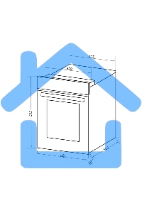 Шкаф духовой электрический Maunfeld EOEC516B2, встраиваемый