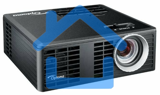 Проектор Optoma ML750e (DLP, LED, WXGA 1280x800, 700Lm, 15000:1, HDMI, USB, MHL, MicroSD, 1x1W speaker, 3D Ready, led 20000hrs, черный, 0.38kg)