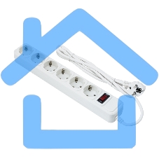 Сетевой фильтр ExeGate EX221230RUS SP-6-3W (6 розеток, 3м, евровилка, белый)