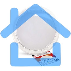 Светильник светодиодный СПБ-2-КРУГ 20Вт 230В 4000К 1400лм 250мм бел. IN HOME 4690612020655