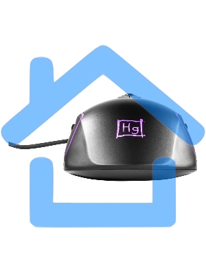 Мышь проводная Harper Gaming Kickback GM-P05 черный, 10000 dpi, USB, кнопки - 8