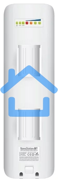 Сетевое оборудование UBIQUITI NSM2(EU) всепогодная Wi-Fi/TDMA AP/CPE. 802.11n, 2,4 ГГц, антенна 11 дБ