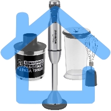 Блендер погружной Polaris PHB1591L Silent металлик 1500Вт