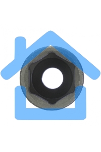 Головка ударная удлиненная шестигранная, 24 мм, 1/2