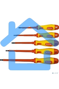 Набор KRAFTOOL EXPERT 250088-H6 Cr-Mo-V сталь. SL: 2.5. 4. 5.5. 6.5. PH: № 1. № 2. 6 предметов