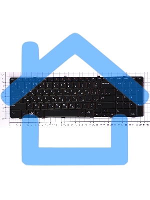 Клавиатура для ноутбука Dell Inspiron 1764 черная