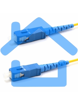 Патч-корд оптический соединительный (SM), 9/125 (OS2), SC/UPC-SC/UPC, (Simplex), LSZH, 1м