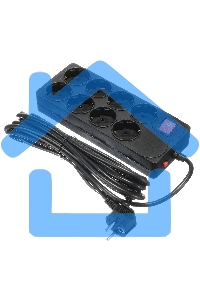 Сетевой фильтр Buro 800SH-5-B 5м (8 розеток) черный (коробка)