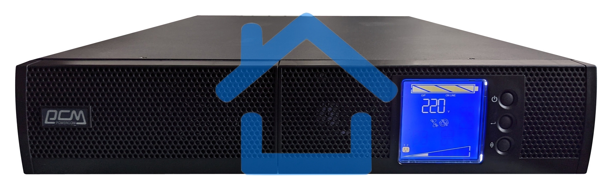 Источник бесперебойного питания Powercom SENTINEL On-Line, 1000VA / 1000W
